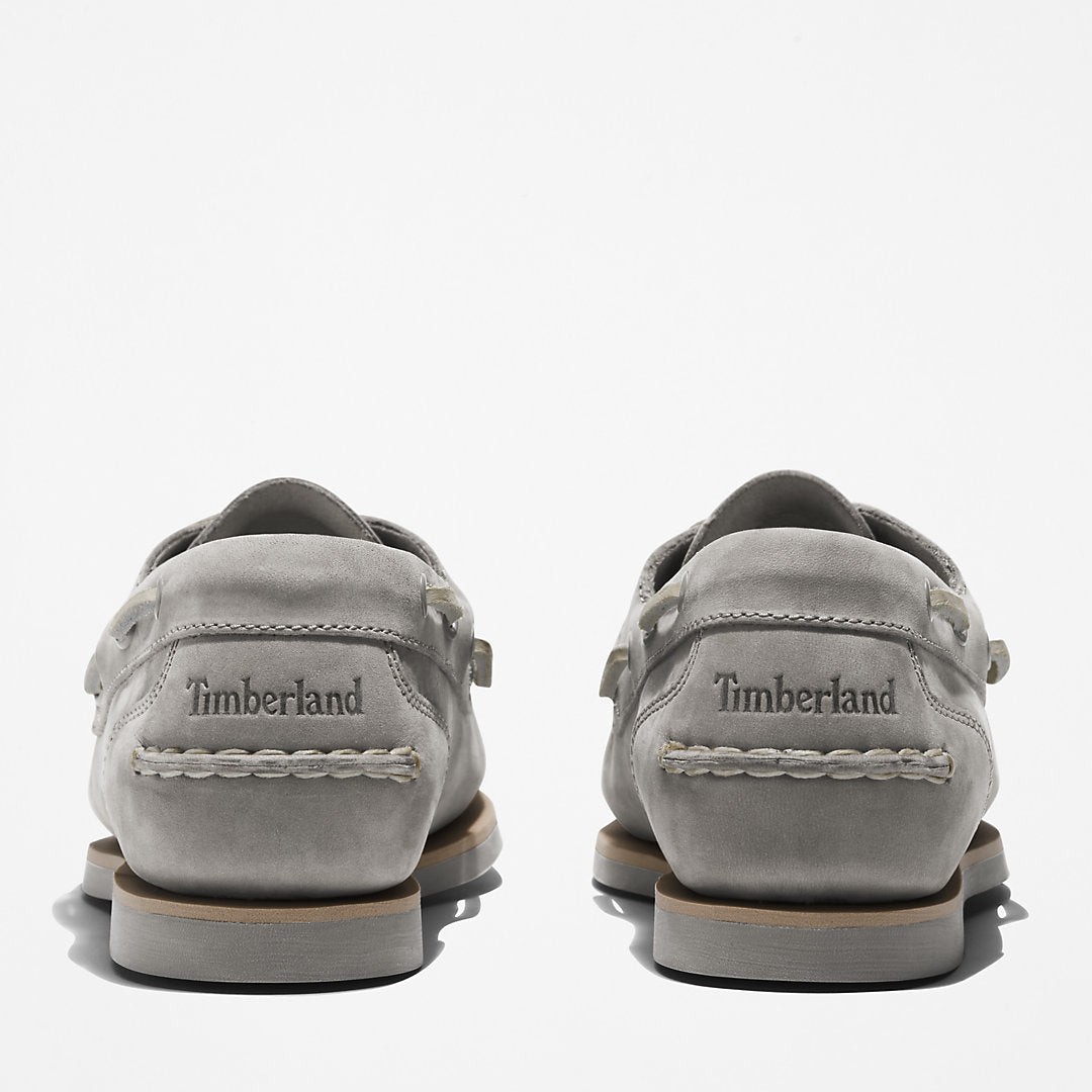 Timberland® Classic 2-Eye Boat Shoe for Women in Grey Timberland Outlet
