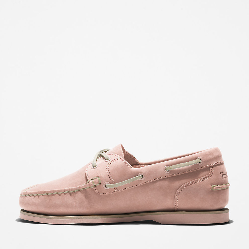Timberland® Classic 2-Eye Boat Shoe for Women in Light Pink Timberland Online