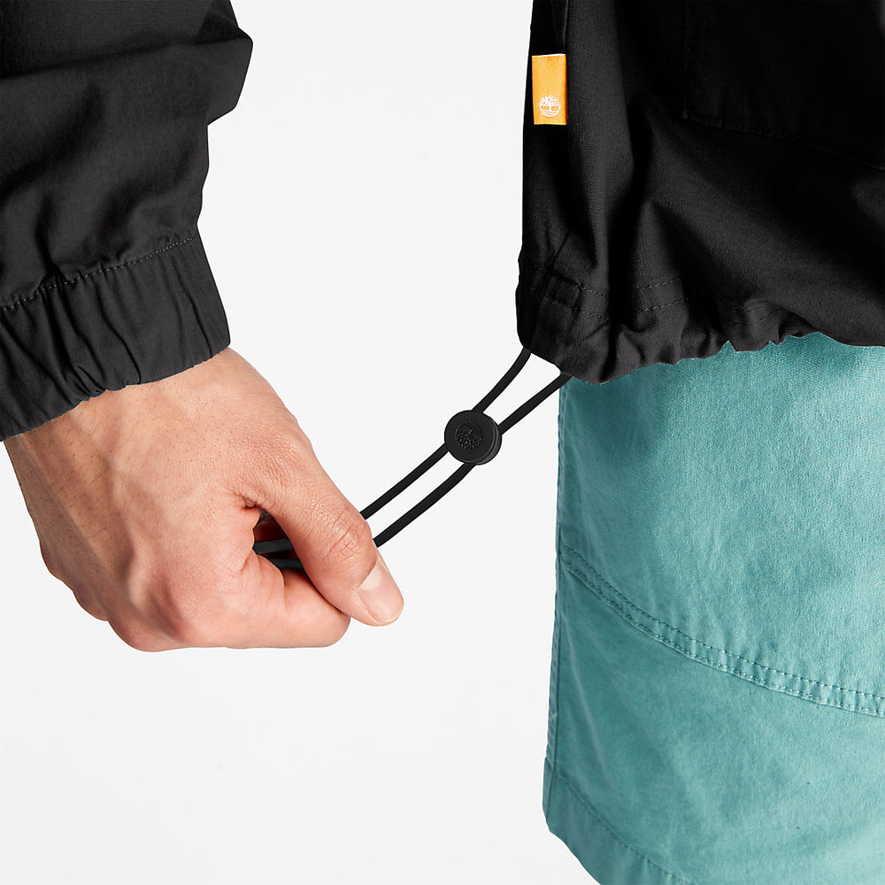 Progressive Utility Anorak for Men in Black Timberland Outlet