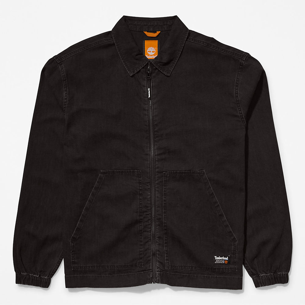 Progressive Utility Light Denim Jacket for Men in Black Timberland US