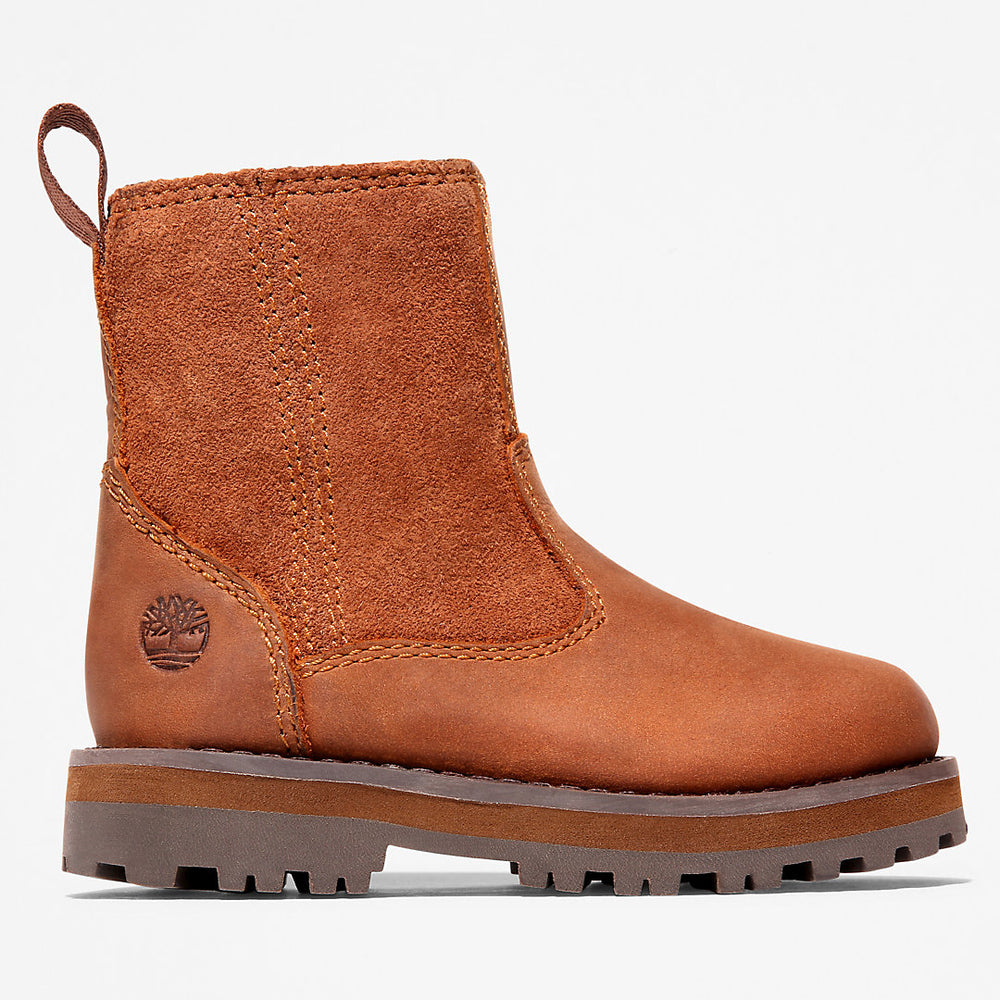 Courma Kid Warm Boot for Toddler in Brown Timberland On Sale