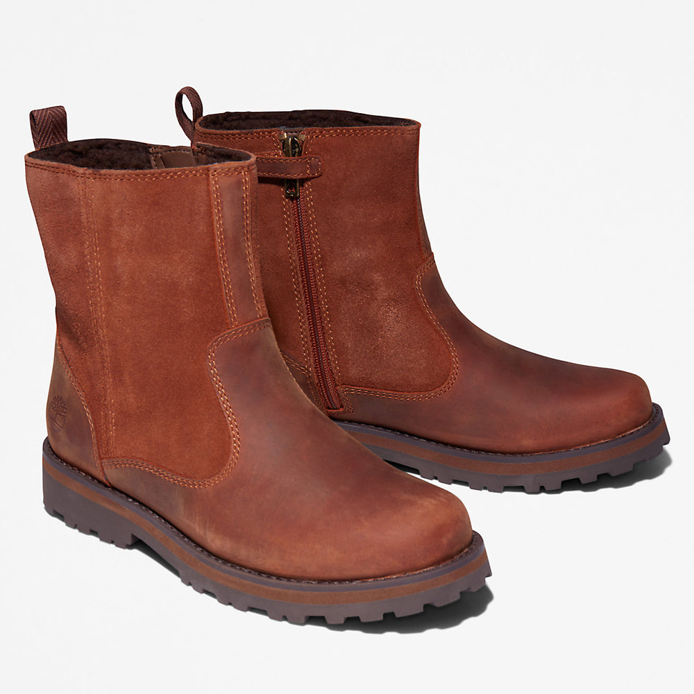Courma Kid Lined Boot for Junior in Brown Timberland Online