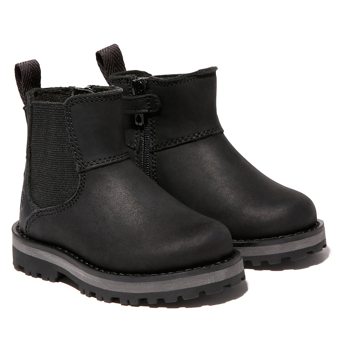 Courma Kid Chelsea Boot for Toddler in Black Timberland Outlet