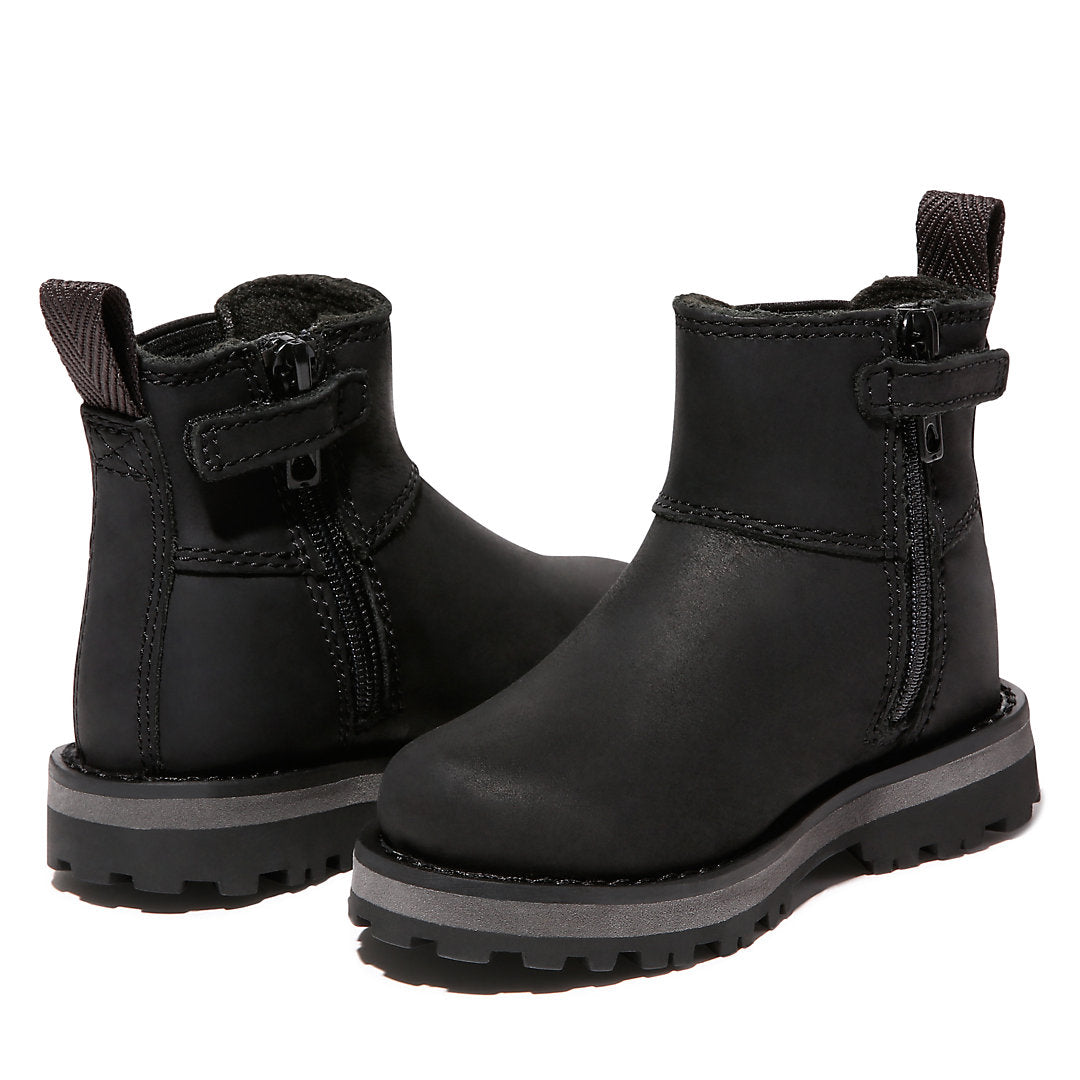Courma Kid Chelsea Boot for Toddler in Black Timberland Outlet