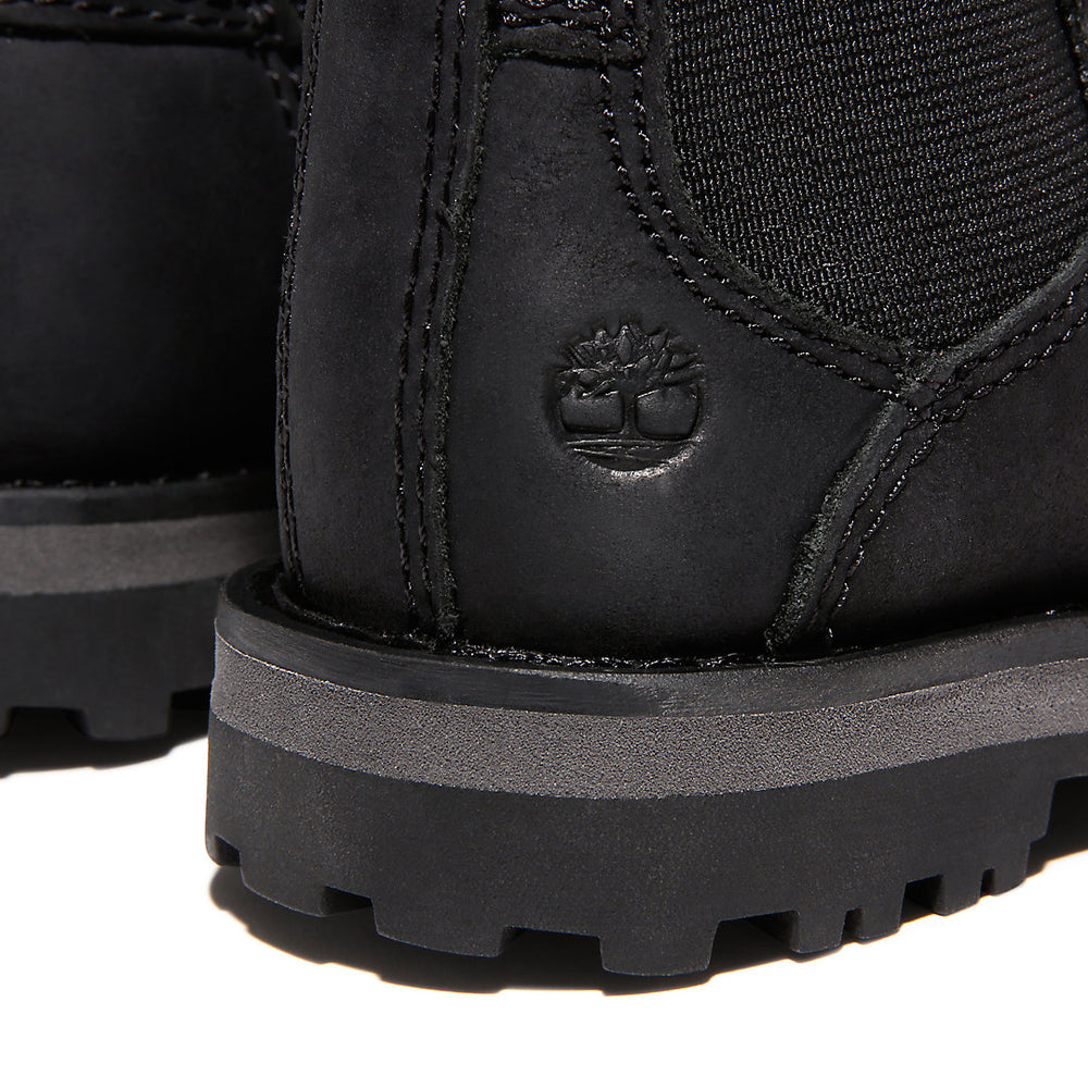 Courma Kid Chelsea Boot for Toddler in Black Timberland Outlet