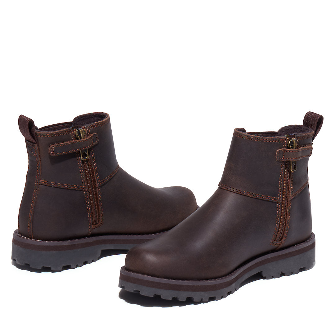 Courma Kid Chelsea Boot for Junior in Dark Brown Timberland Outlet