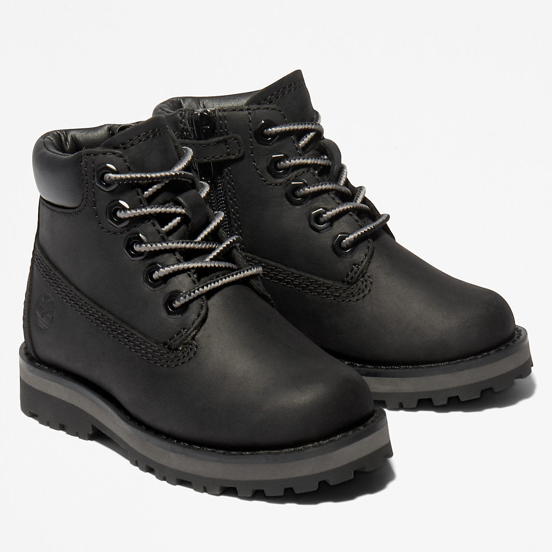 Courma Kid 6 Inch Boot for Toddler in Black Timberland For Sale