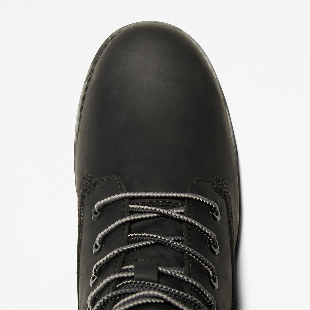 Courma Kid 6 Inch Side-zip Boot for Junior in Black Timberland On Sale