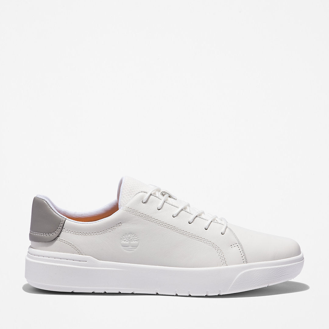 Seneca Bay Leather Trainer for Men in White Timberland Discount