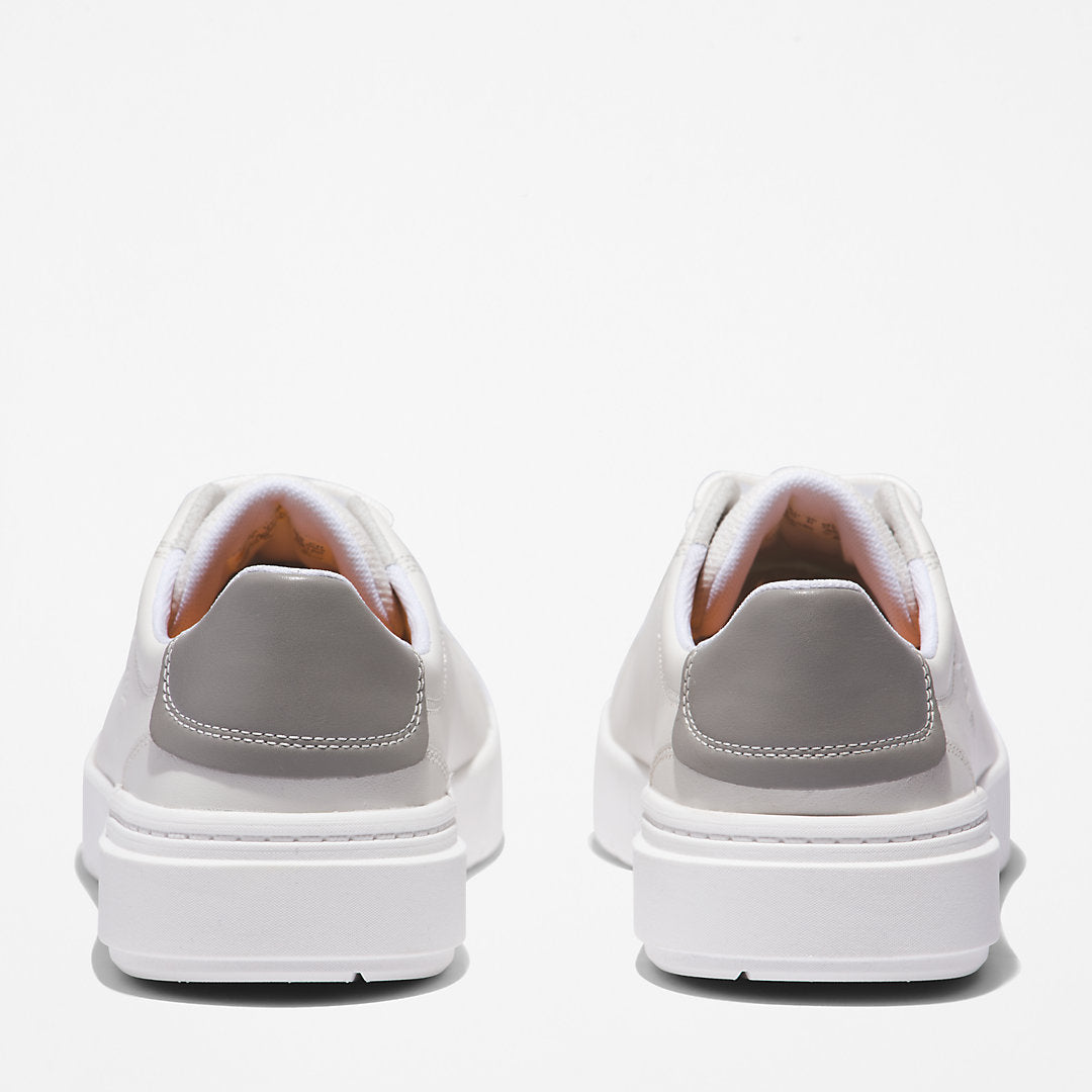 Seneca Bay Leather Trainer for Men in White Timberland Discount