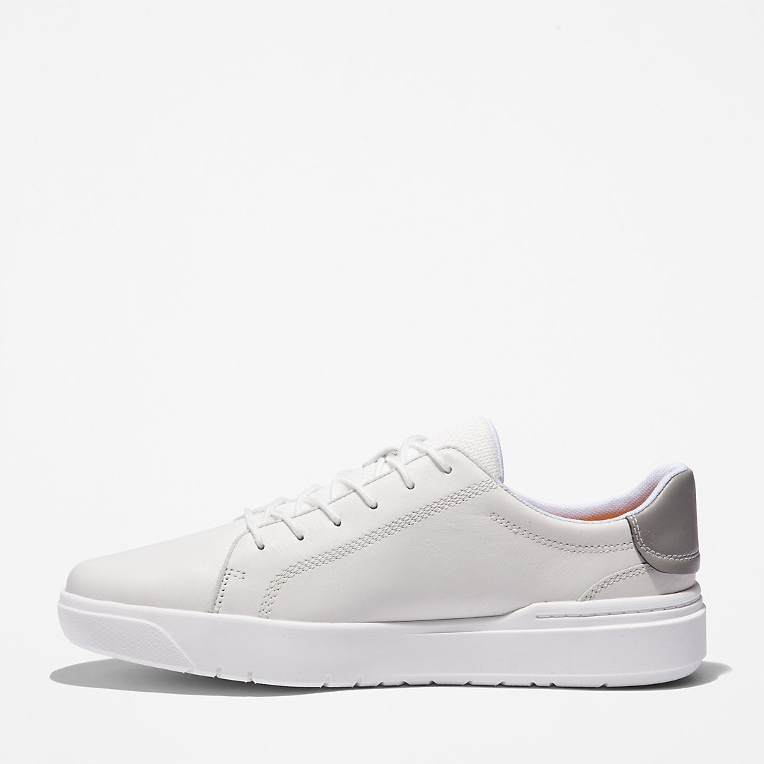 Seneca Bay Leather Trainer for Men in White Timberland Discount