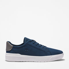 Seneca Bay Leather Trainer for Men in Blue Timberland US