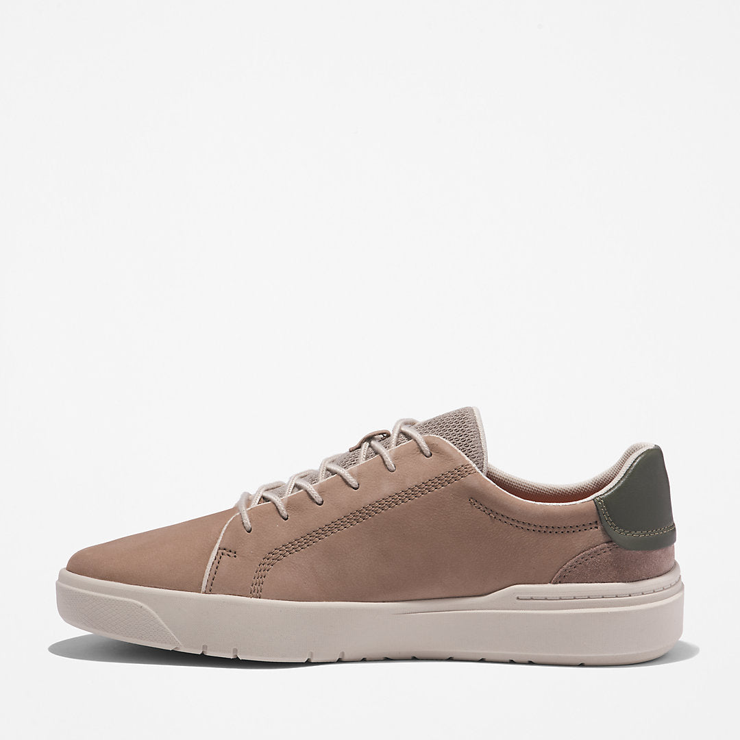 Seneca Bay Leather Trainer for Men in Beige Timberland Outlet