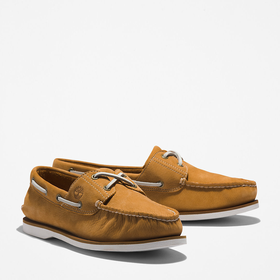 Timberland® 2-Eye Classic Boat Shoe for Men in Light Brown Timberland Sale