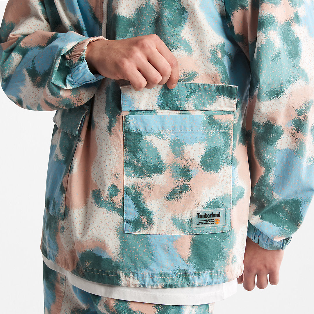 Summer Anorak for Men in Print Timberland Discount