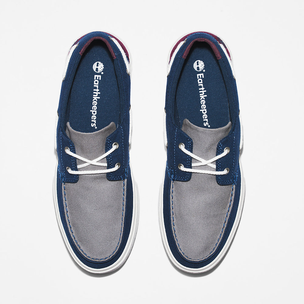 Union Wharf 2.0 EK+ Boat Shoe for Men in Blue Timberland For Sale