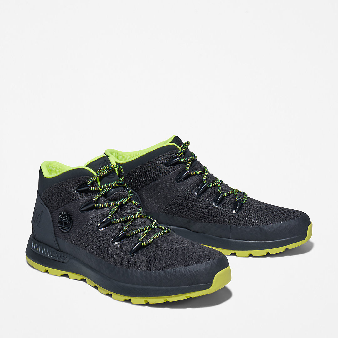 Sprint Trekker Mid Hiker for Men in Black Timberland On Sale