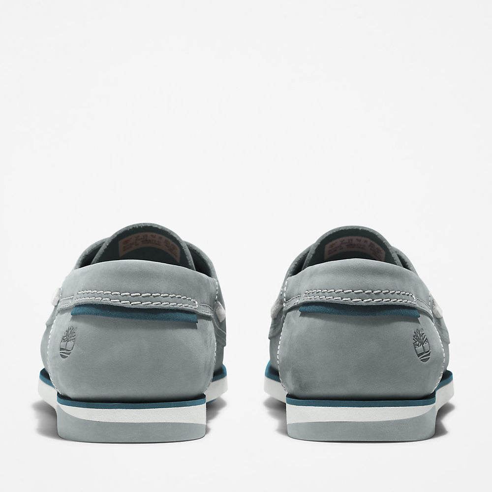Atlantis Break Boat Shoe for Men in Grey Timberland Outlet