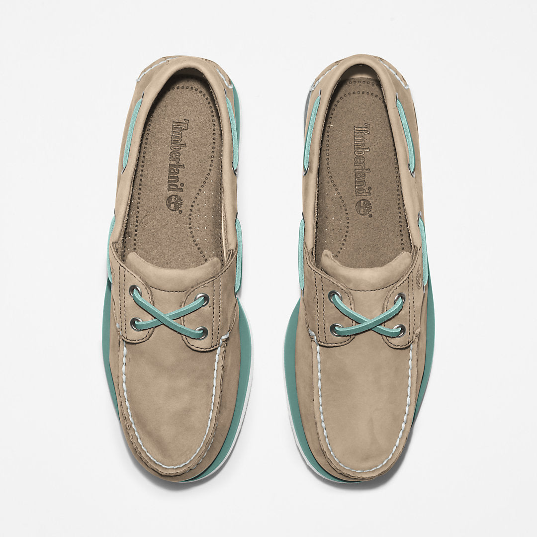 Timberland® 2-Eye Classic Boat Shoe for Men in Beige Timberland Discount