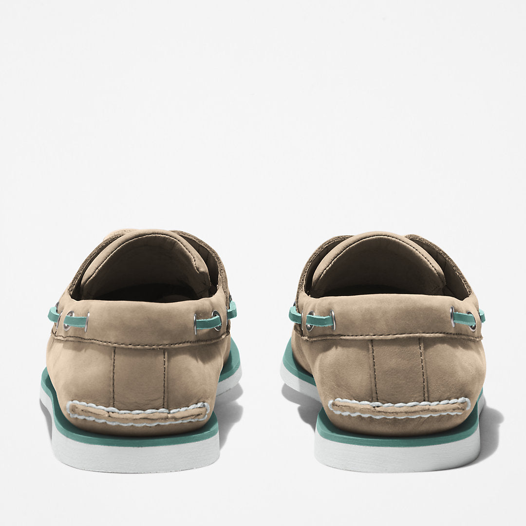 Timberland® 2-Eye Classic Boat Shoe for Men in Beige Timberland Discount
