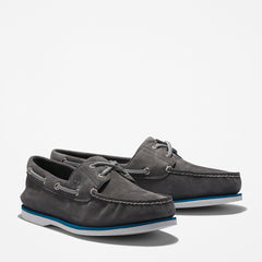 Timberland® 2-Eye Classic Boat Shoe for Men in Dark Grey Timberland US