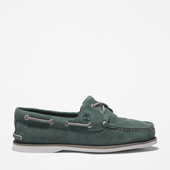 Timberland® 2-Eye Classic Boat Shoe for Men in Green Timberland For Sale