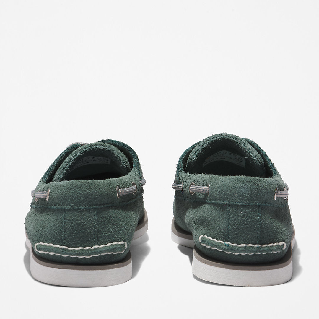 Timberland® 2-Eye Classic Boat Shoe for Men in Green Timberland For Sale