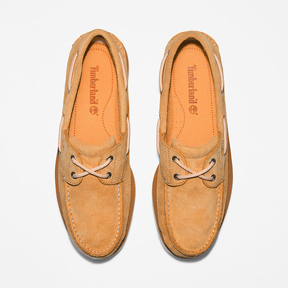 Timberland® 2-Eye Classic Boat Shoe for Men in Light Orange Timberland Online