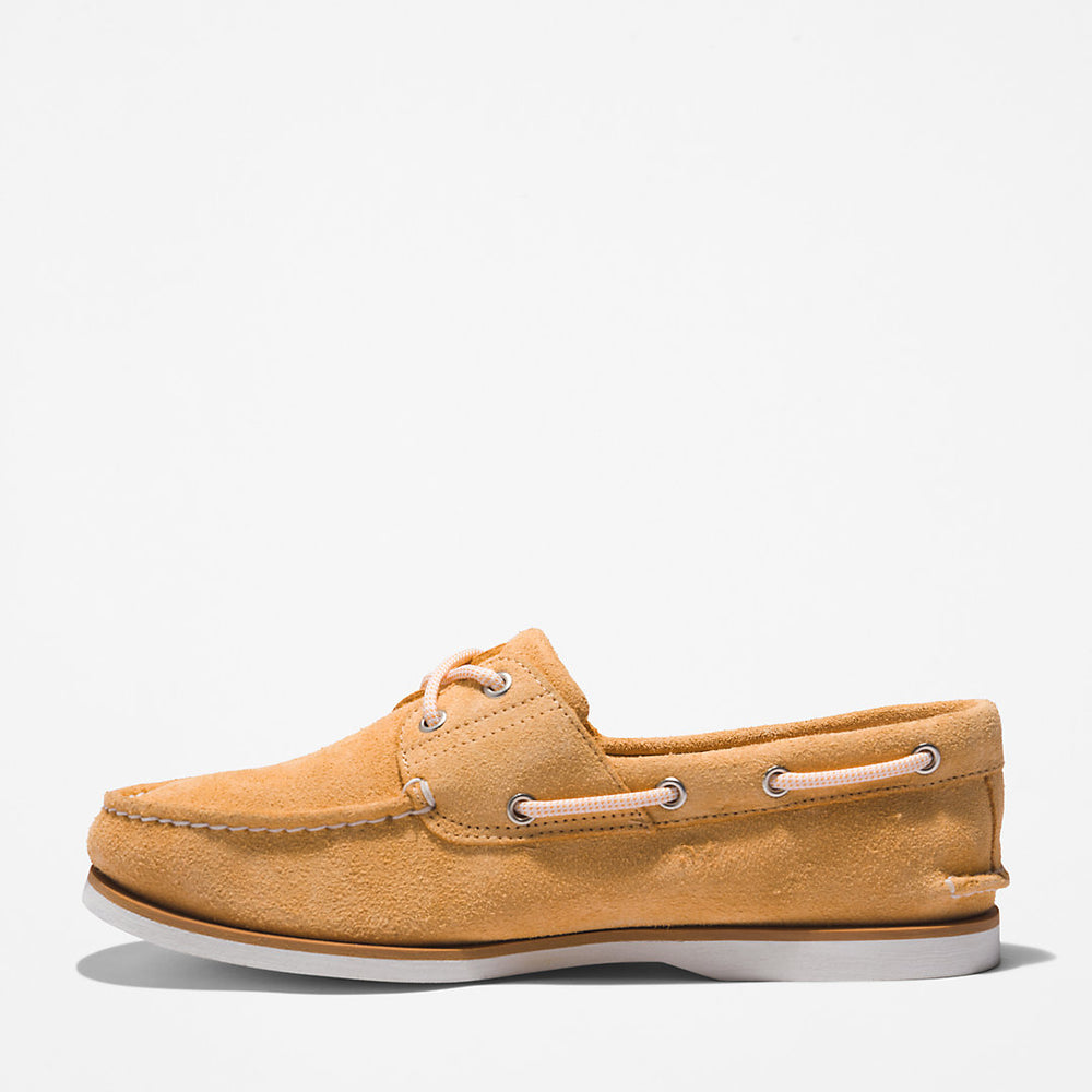 Timberland® 2-Eye Classic Boat Shoe for Men in Light Orange Timberland Online