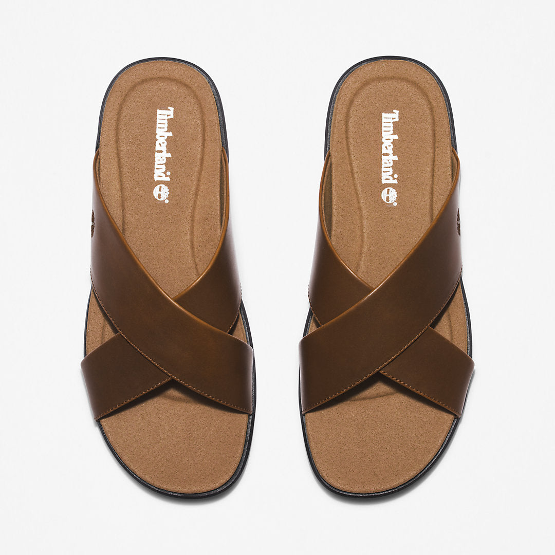 Kesler Cove Cross-band Sandal for Men in Brown Timberland Sale