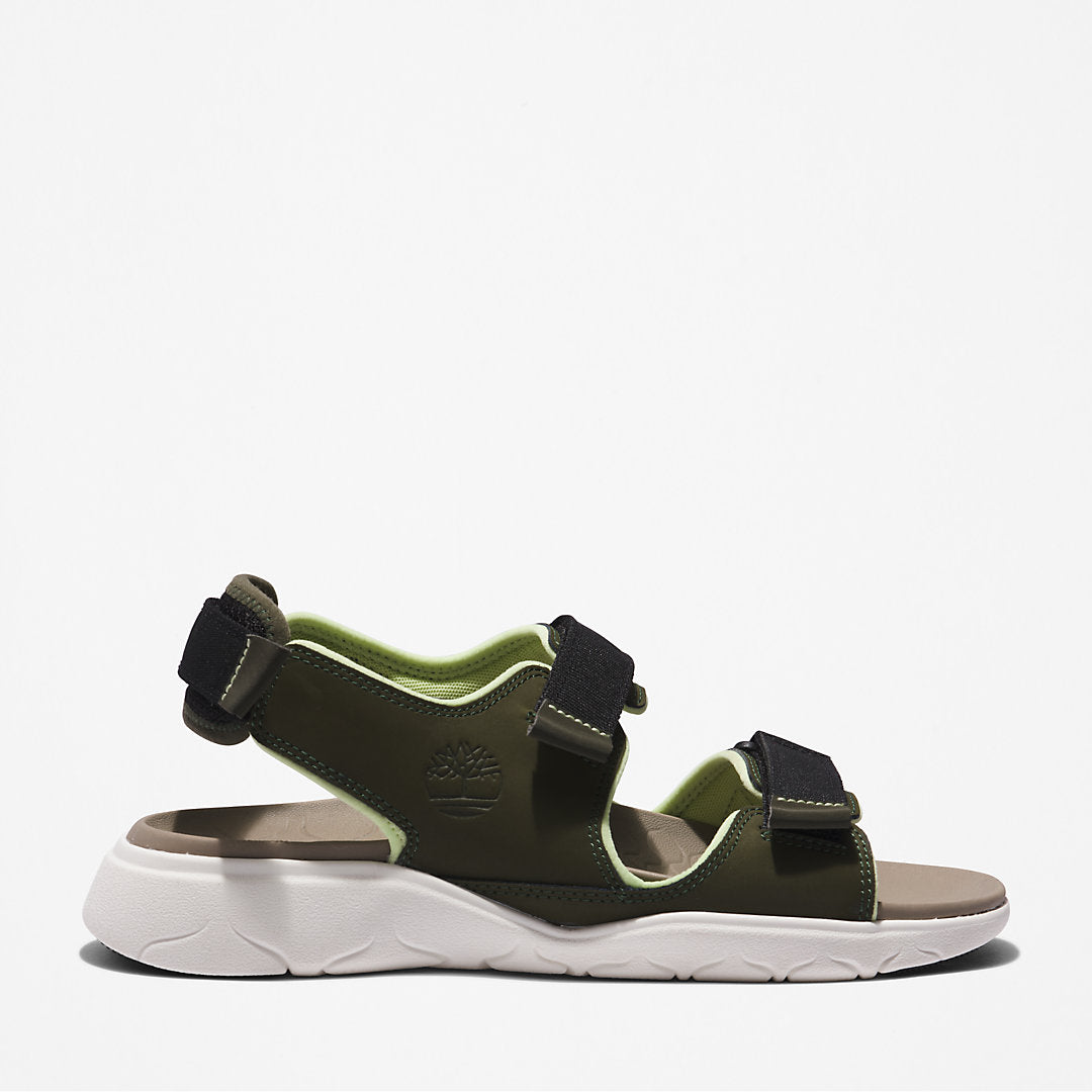 TBL® Whitehaven Backstrap Sandal for Men in Dark Green Timberland Discount