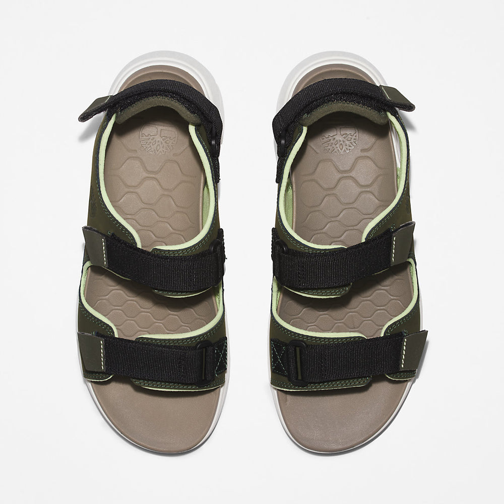 TBL® Whitehaven Backstrap Sandal for Men in Dark Green Timberland Discount