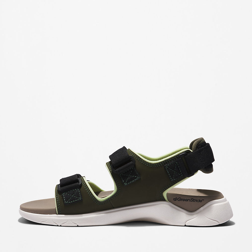 TBL® Whitehaven Backstrap Sandal for Men in Dark Green Timberland Discount