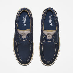 Newmarket II Boat Shoe for Men in Navy Timberland For Sale