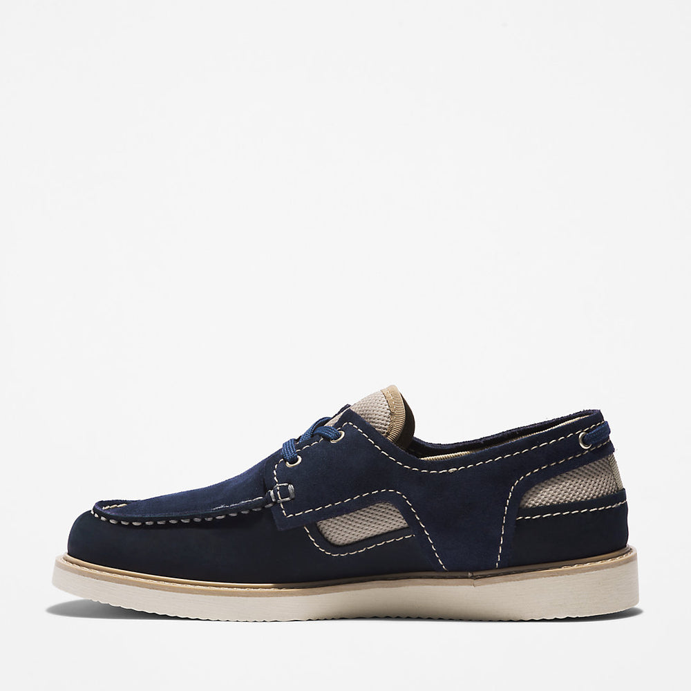 Newmarket II Boat Shoe for Men in Navy Timberland For Sale