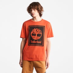 Tree Logo T-Shirt for All Gender in Orange Timberland Online