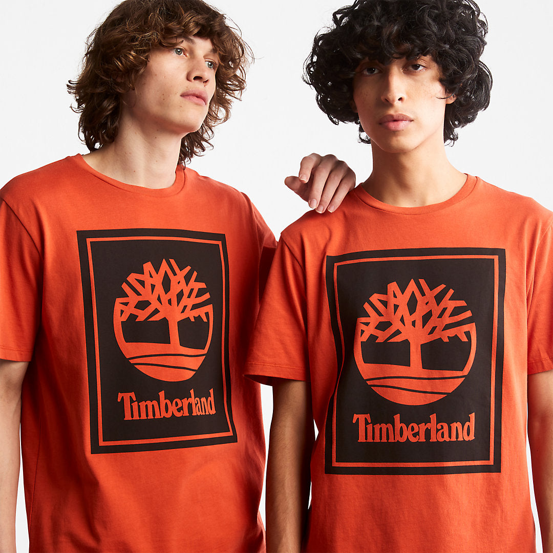Tree Logo T-Shirt for All Gender in Orange Timberland Online