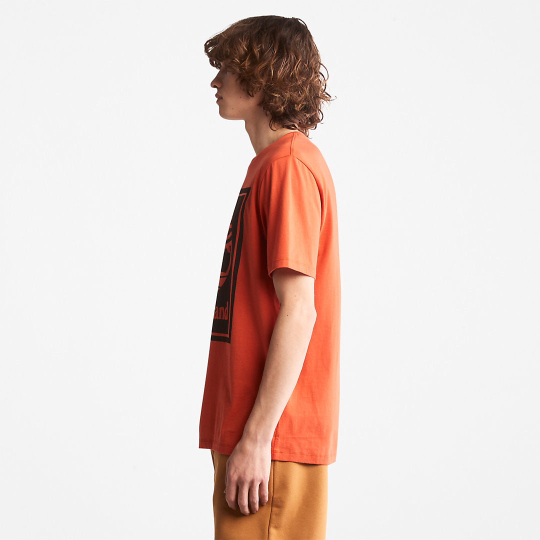 Tree Logo T-Shirt for All Gender in Orange Timberland Online