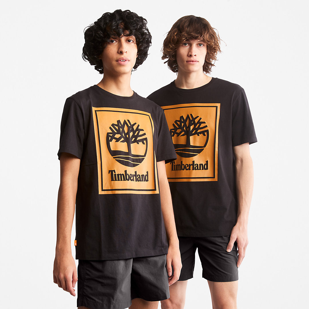 Tree Logo T-Shirt for All Gender in Black Timberland US