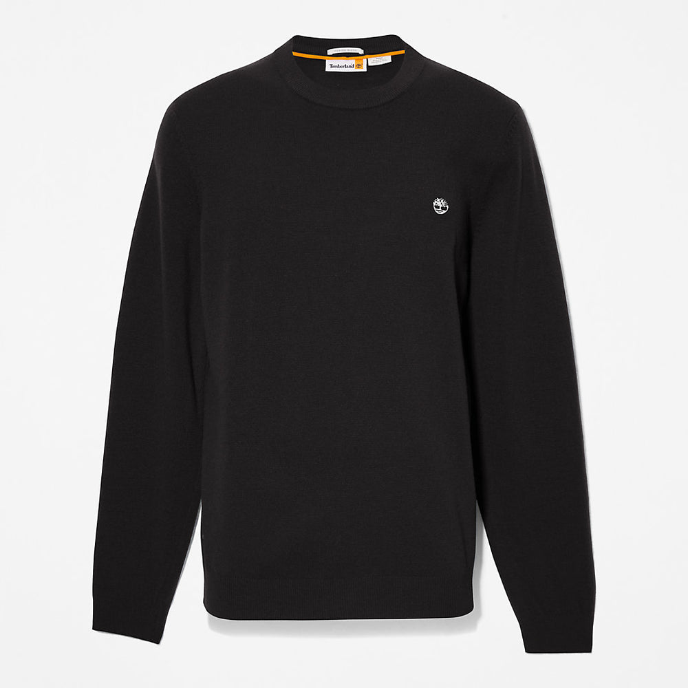 Cohas Brook Crewneck Sweater for Men in Black Timberland Outlet