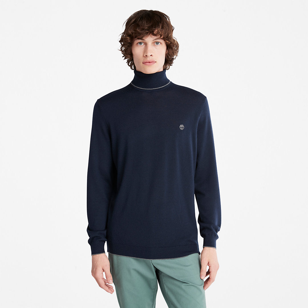 Nissitissit River Merino Sweater for Men in Navy Timberland US