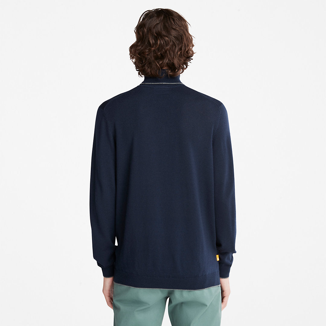 Nissitissit River Merino Sweater for Men in Navy Timberland US