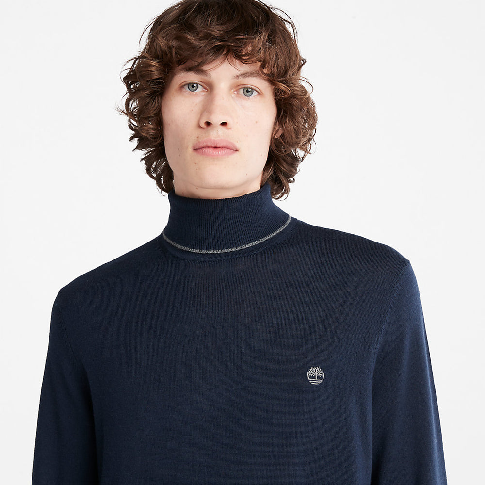Nissitissit River Merino Sweater for Men in Navy Timberland US