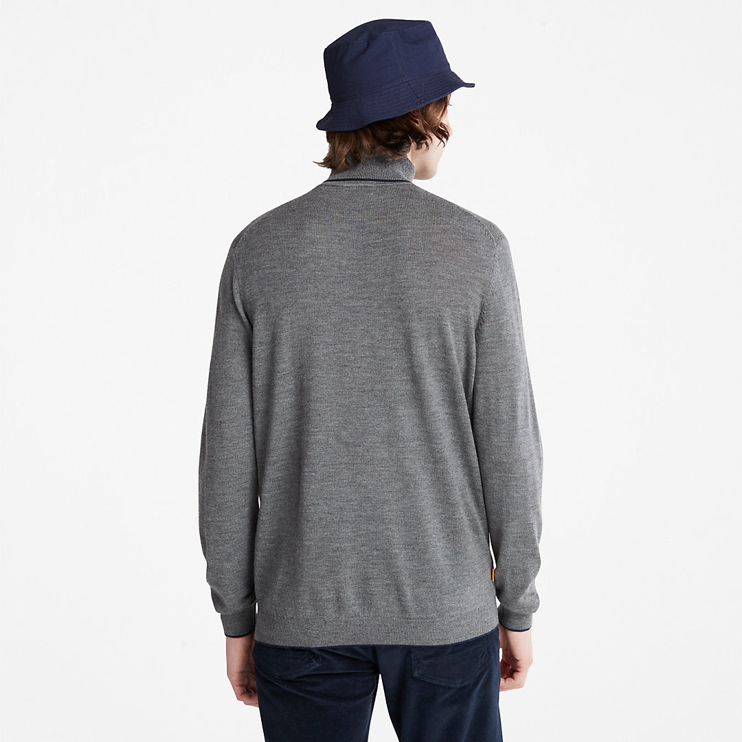Nissitissit River Merino Sweater for Men in Dark Grey Timberland Outlet