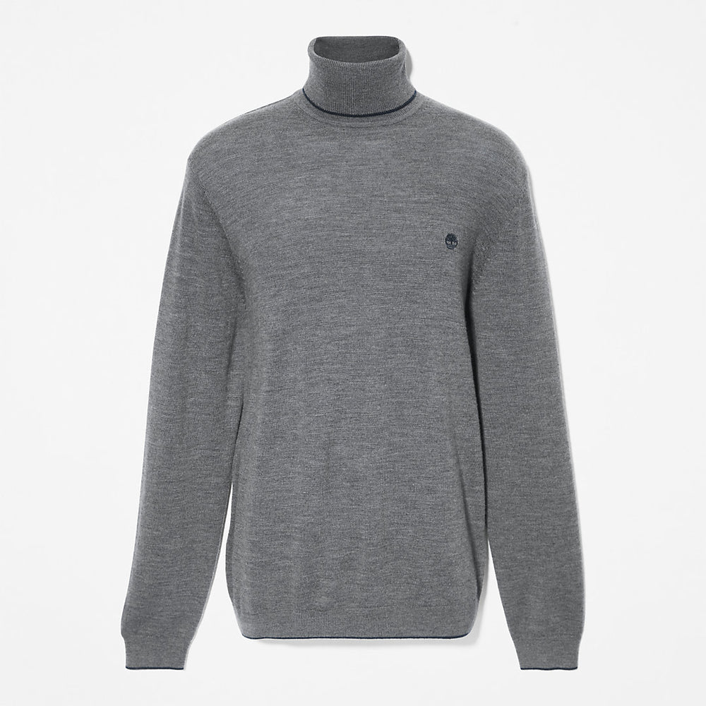 Nissitissit River Merino Sweater for Men in Dark Grey Timberland Outlet
