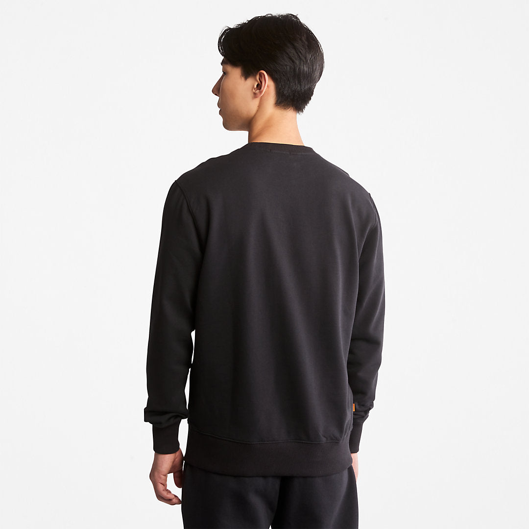 Timberland® Tree-Logo Sweatshirt for Men in Black Timberland Discount