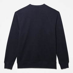 Core Tree Logo Sweatshirt for Men in Navy Timberland On Sale