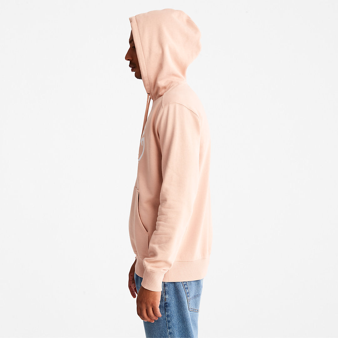 Timberland® Tree-Logo Hoodie for Men in Pink Timberland On Sale