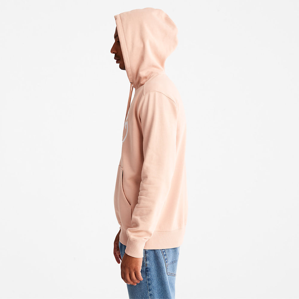 Timberland® Tree-Logo Hoodie for Men in Pink Timberland On Sale