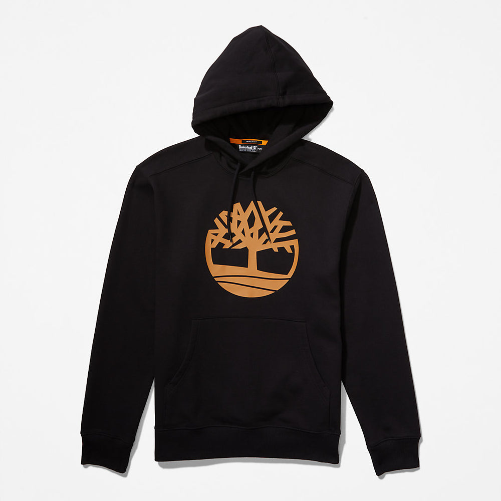Timberland® Tree-Logo Hoodie for Men in Black Timberland For Sale